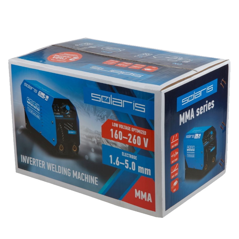 Инвертор сварочный Solaris MMA-250D