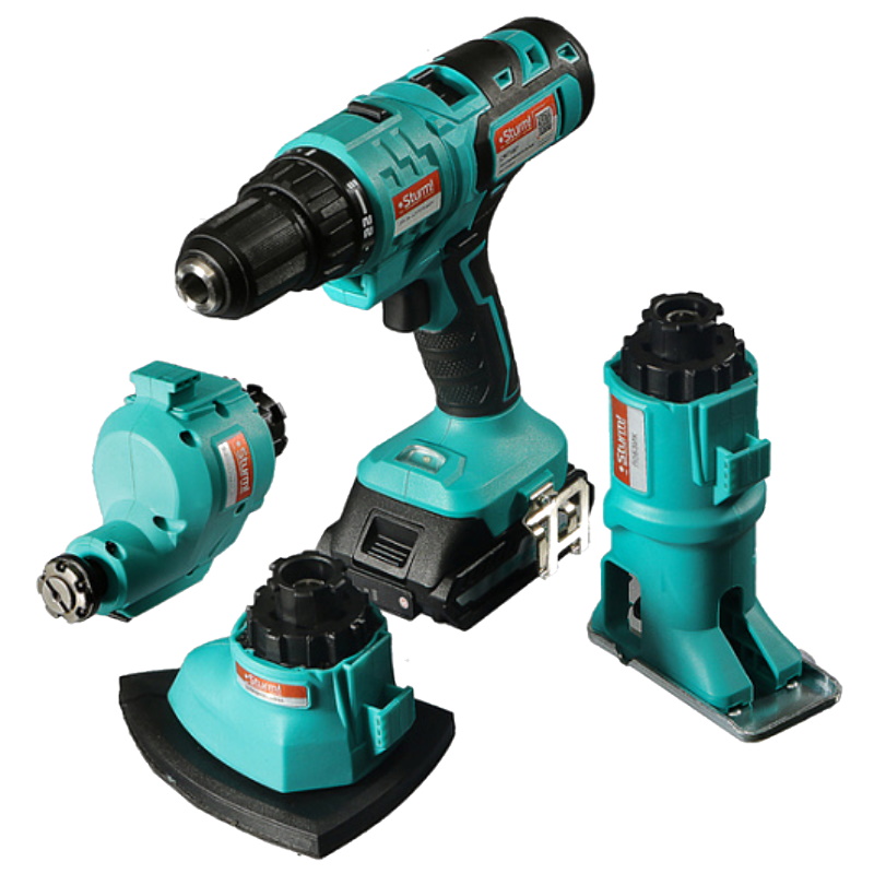 Аккумуляторный шуруповерт-мультитул Sturm CMT1801, 4 в 1, 1 BatterySystem