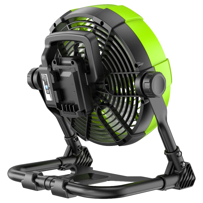 Вентилятор с гибридным питанием Greenworks 3503407 (24V /110-240V, 25,4 см, 14,2 м3/мин, без АКБ и ЗУ) в Кинешме
