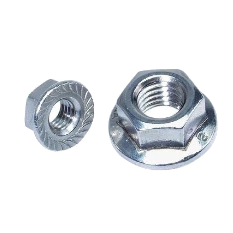 Гайка Starfix SMP1-66041-100 М6 с фланцем цинк DIN 6923 100 штук в пластиковом контейнере 120₽