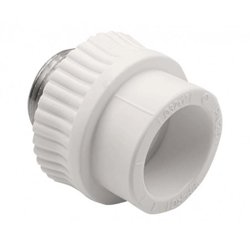 Муфта РемоКолор PP-R 67-0-412, переходная, наружная резьба, 32мм x1", 2477