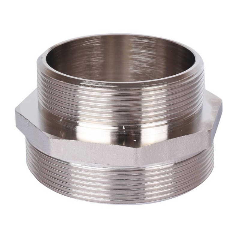 Ниппель НН переходной никелированный Stout SFT-0004-003212, 3 X2 1/2 (260003N302400B) в Нижнем Новгороде
