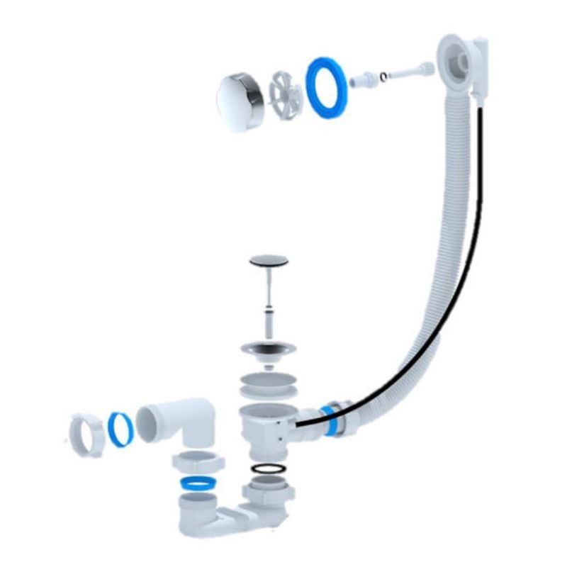 Сифон для ванны TRITON CK60PF, 600 мм в Твери