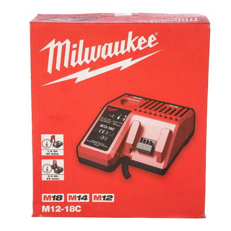 Устройство зарядное Milwaukee М12-18С 4932352959 (тип li-ion, слайдер/обойма) в Угличе