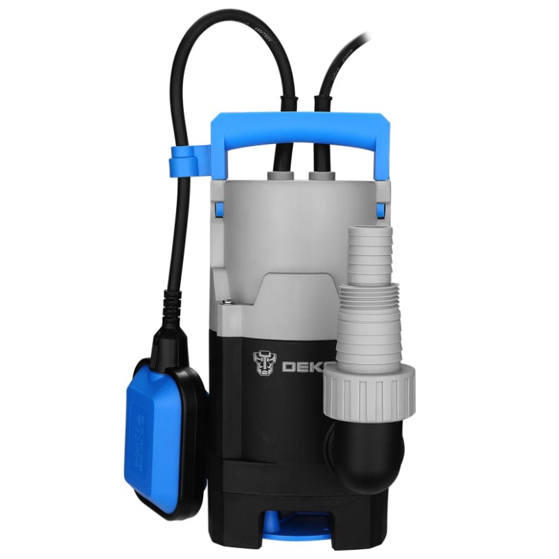 Насос дренажный Deko DWP-400P 076-0542 (грязевая, поплавок, 220В, 400Вт, пластик) в Череповце