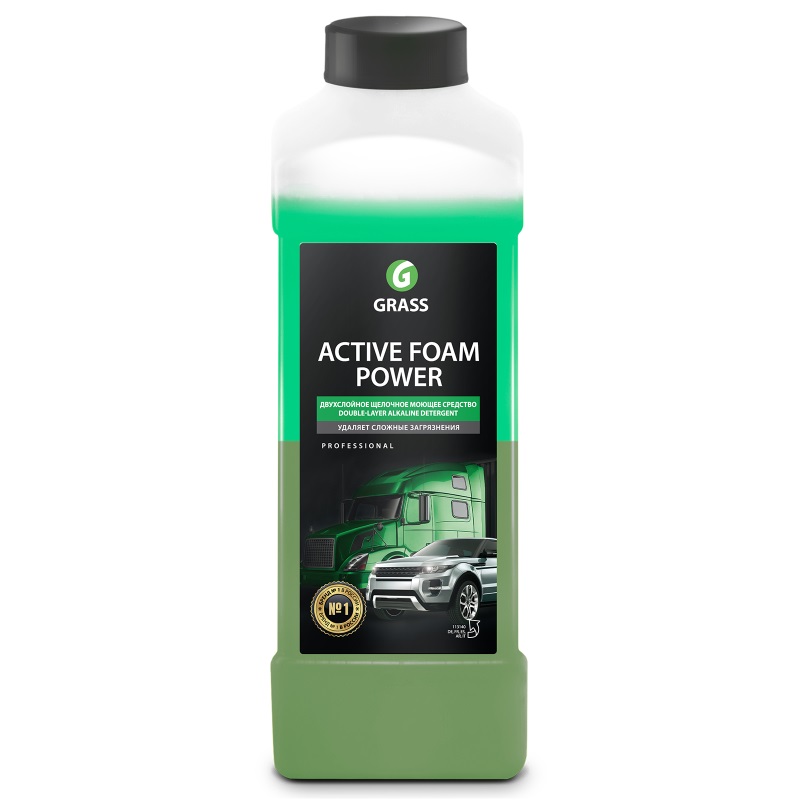 Активная пена для грузовиков и легковых автомобилей Grass Active Foam Power 113140 (1 л) в Иваново