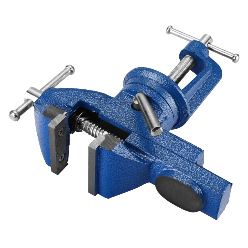 Тиски слесарные Deko CL08 065-0960, настольные, поворотные, 60 мм в Твери