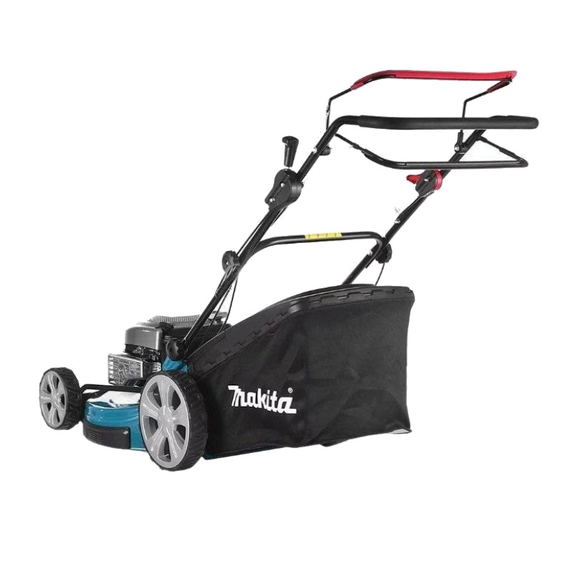 Газонокосилка бензиновая Makita PLM5600N2, 3 л.с., ширина скашивания 56 см, самоходная в Кинешме