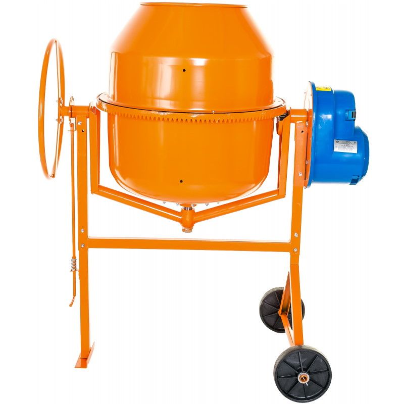 Бетономешалка Лебедянь СБР-190 95452, 1000 Вт, раствор 110 л, вес 77 кг