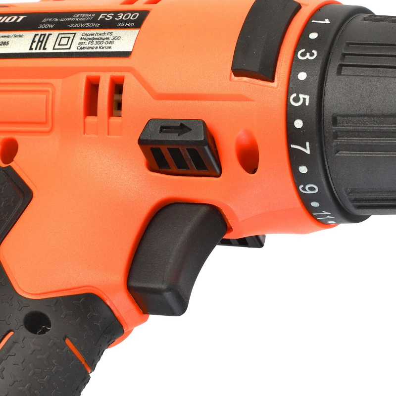 Сетевая дрель-шуруповерт Patriot FS300