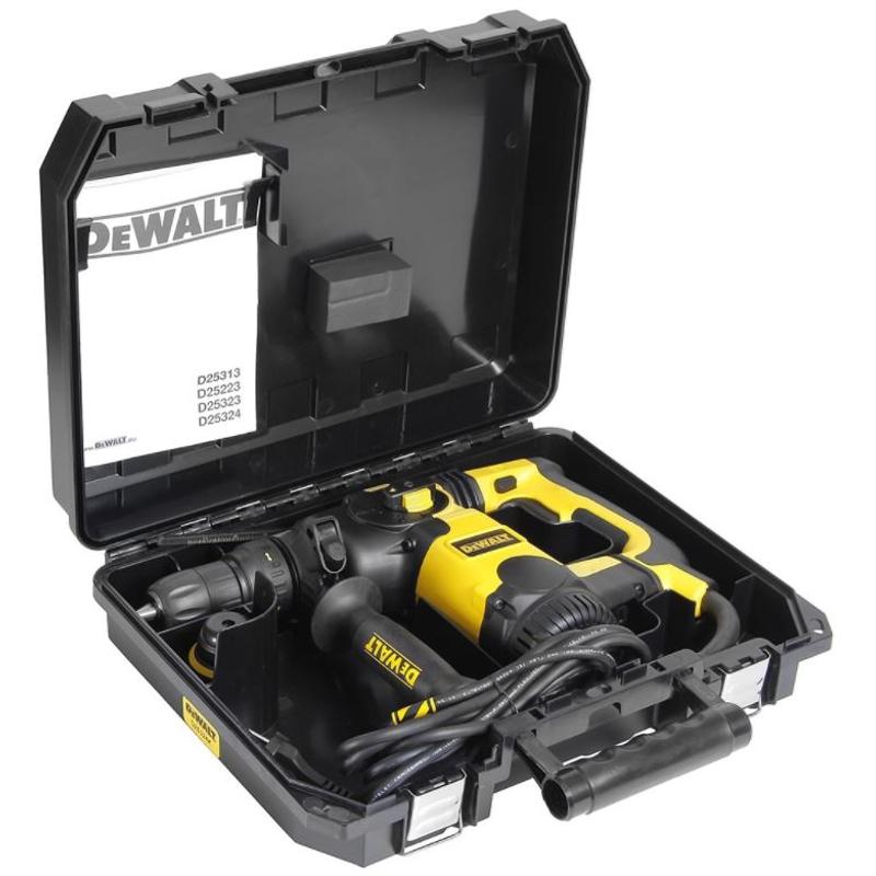 Перфоратор DeWalt D 25324K в кейсе, с защитной муфтой, с виброзащитой в Иваново