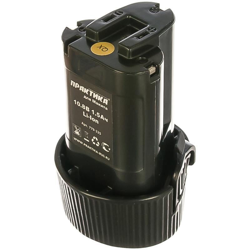 Аккумулятор Практика 779-325 (для Makita, 10.8В, 1.5Ач, тип Li-ion, вес 0.2 кг)