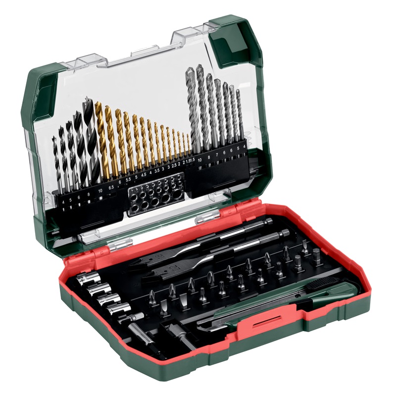 Набор принадлежностей в пластиковом кейсе Metabo 626707000 (55 шт.) в Иваново