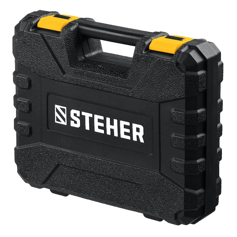 Дрель-шуруповерт Steher CD-120-2 12 В, 30 Нм, 2 АКБ (2 Ач), кейс