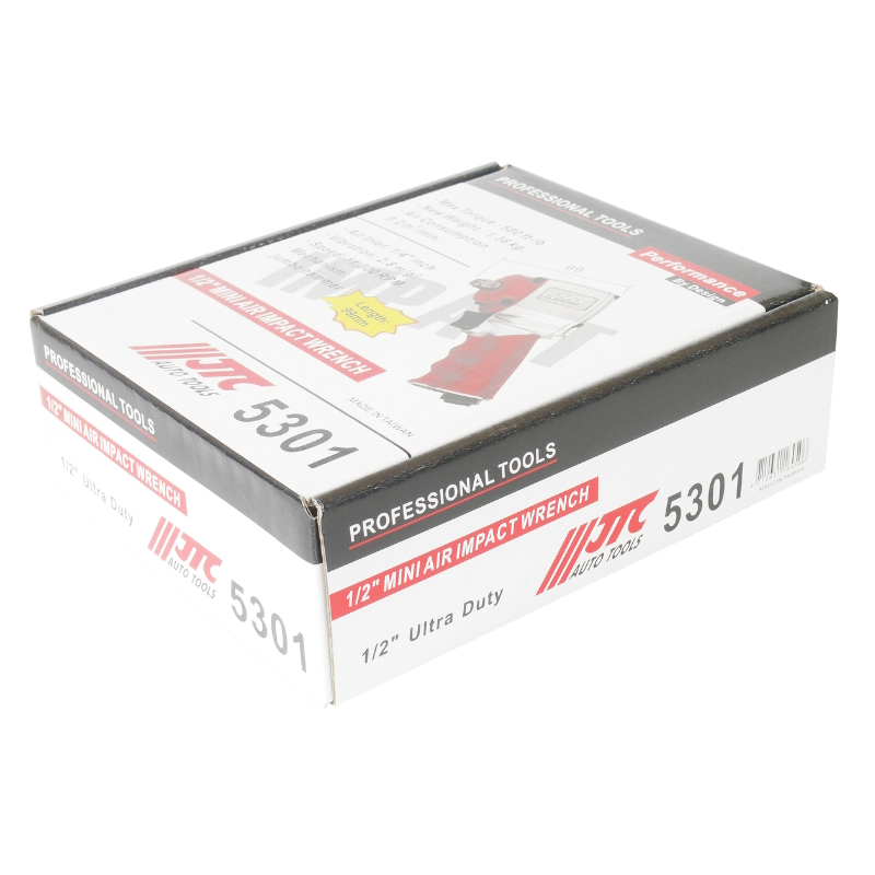 Пневмогайковерт JTC JTC-5301 ударный 12 746Нм 11000обмин 200лмин 90PSI мини