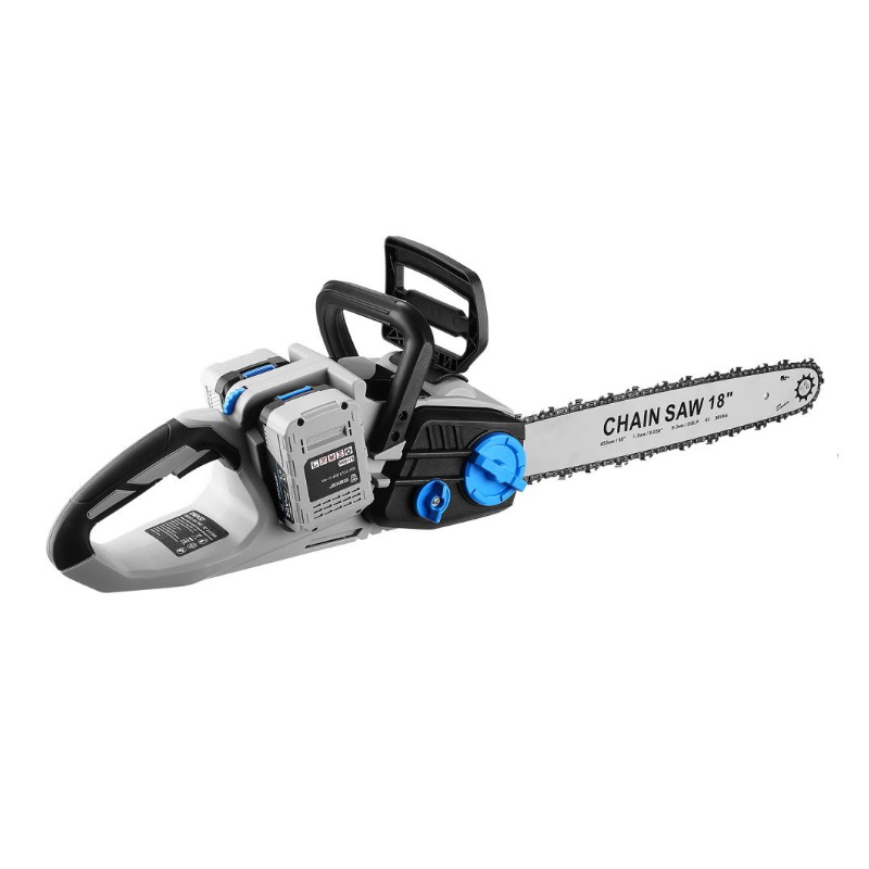 Пила цепная Deko DKCHS 40V PRO 080-2000, аккумуляторная, бесщеточная, 18", 2х20В, 2x5.0Ач, двойное зарядное устройство в Коврове