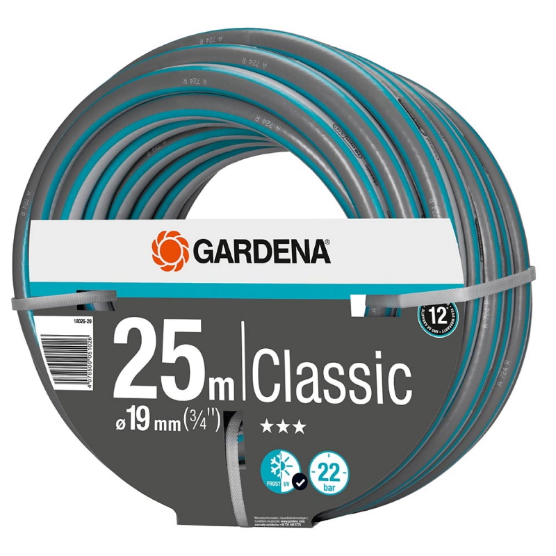 Шланг поливочный Gardena Classic 19 мм х 25 м 18026-29.000.00 в Иваново
