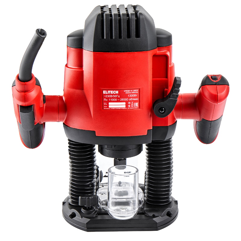 Фрезер Elitech Ф 1300Э (E2212.004.00) 207357, 1300 Вт, 11000-28000 об/мин, ход 55 мм в Кинешме