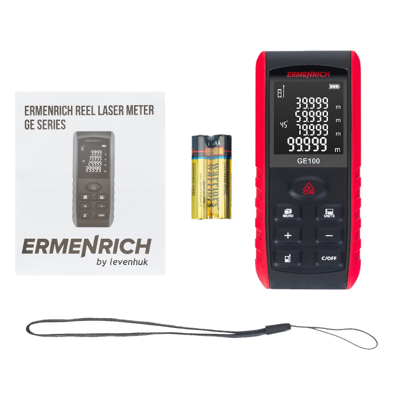Лазерная рулетка Ermenrich Reel PRO GE100 83074 в Твери