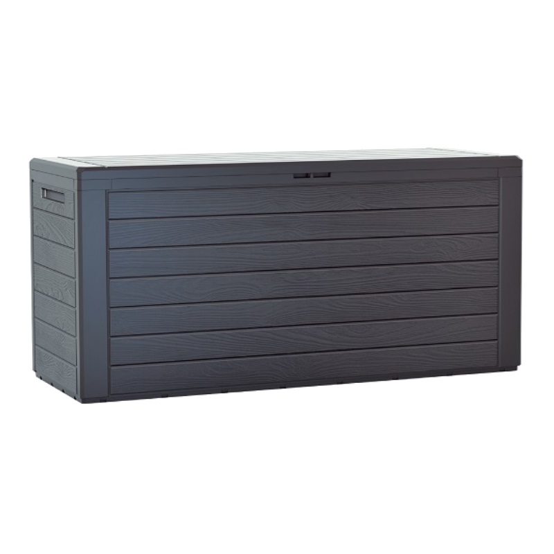 Ящик Prosperplast WOODEBOX MBWL280-S433, 280 л, антрацит в Александрове