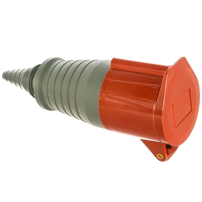 Розетка кабельная IEK ССИ-224 (32 А, 380 В, 3P+PЕ, IP44) PSR22-032-4 в Рыбинске