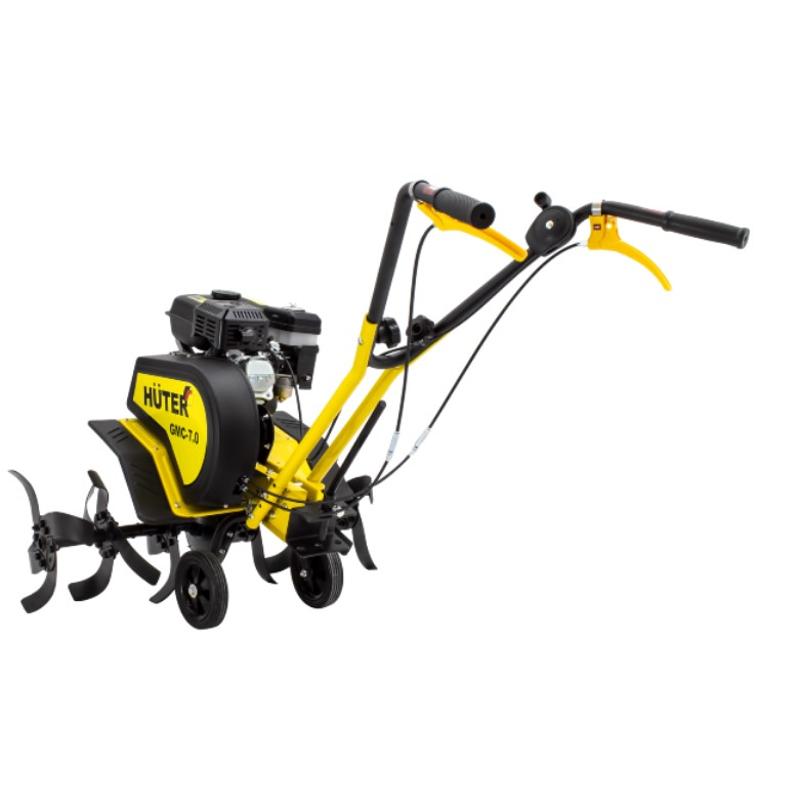 Культиватор бензиновый широкозахватный Huter GMC-7.0 70/5/8 для необработанной земли