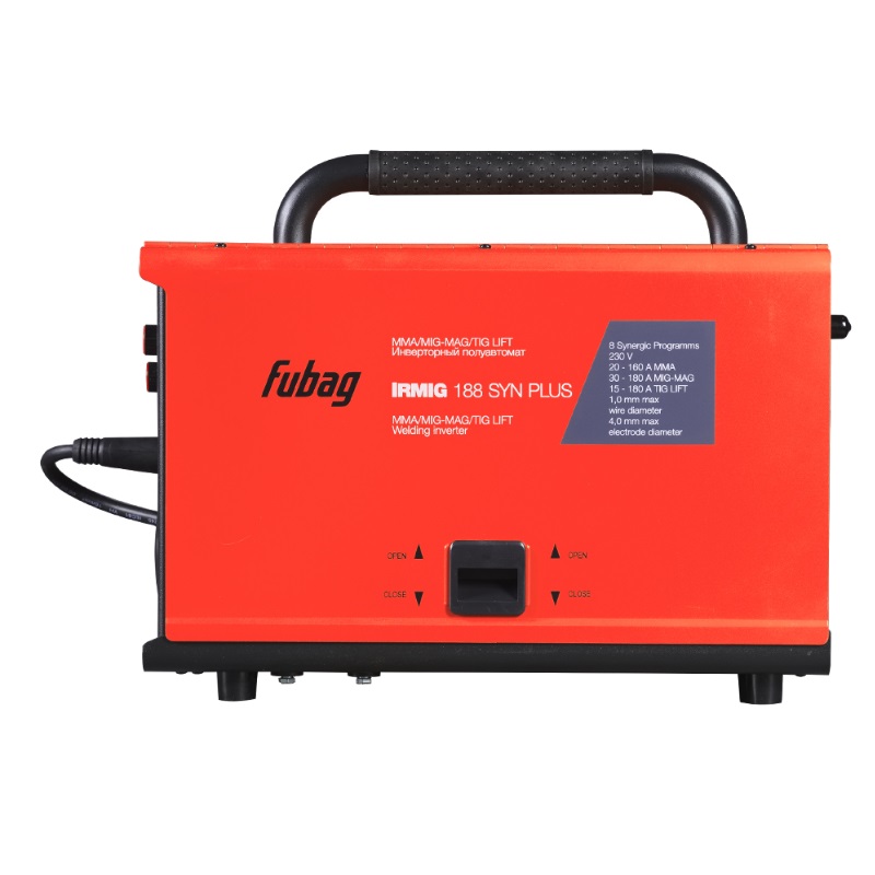 Сварочный полуавтомат инвертор Fubag IRMIG 188 SYN PLUS + Горелка FB 250 3m 41380.1