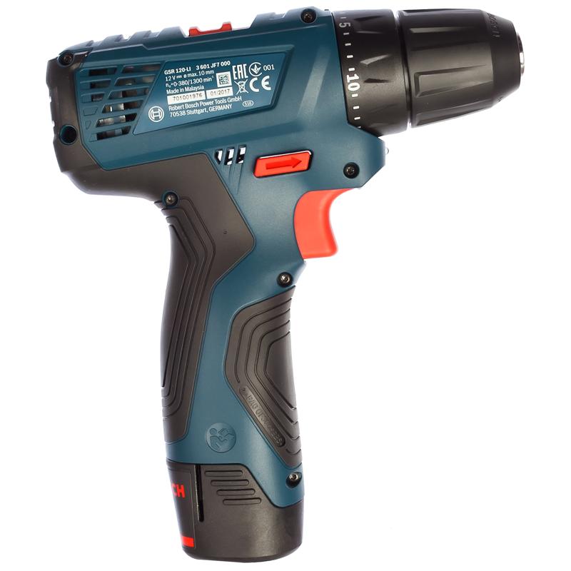 Аккумуляторная дрель-шуруповерт Boshc GSR 120-Li 0.601.9F7.001 в Угличе