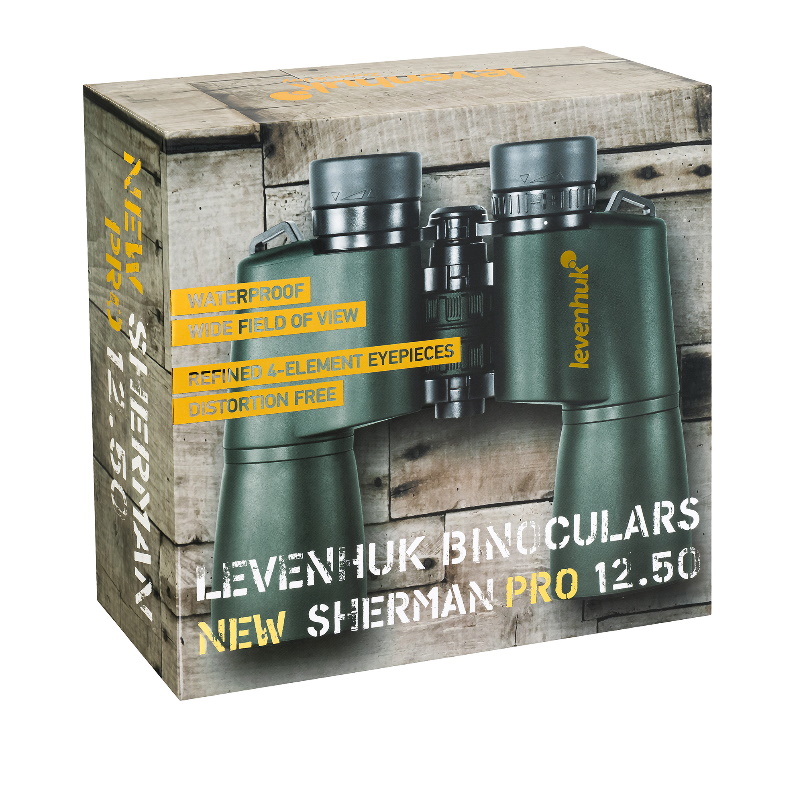 Бинокль Levenhuk New Sherman PRO 84697, 12x50