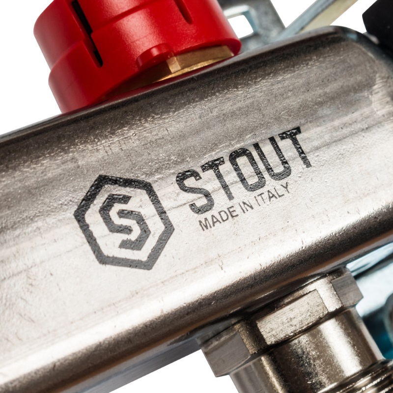 Коллекторная группа Stout SMS 0917 000004, 4-ходов. в Череповце
