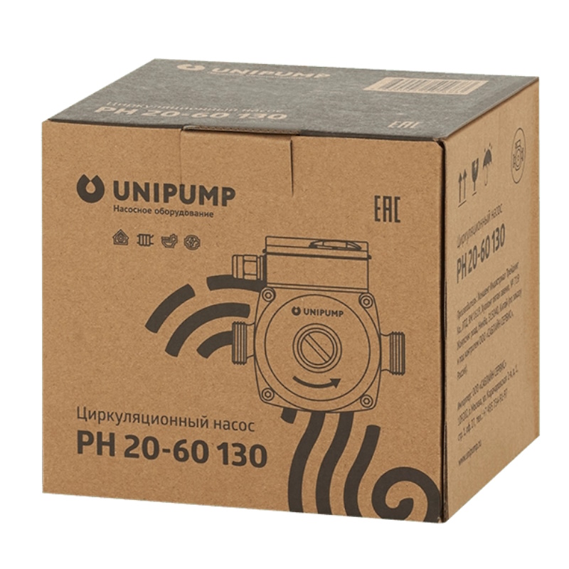 Циркуляционный насос Unipump PH 20-60 130 (ГВС) 66193 в Вологде