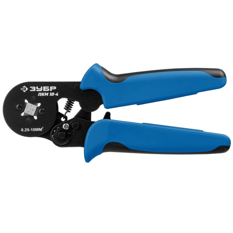 Пресс-клещи Зубр Профессионал ПКМ-10-4 22695 для втулочных наконечников 025-10 ммкв 1209₽