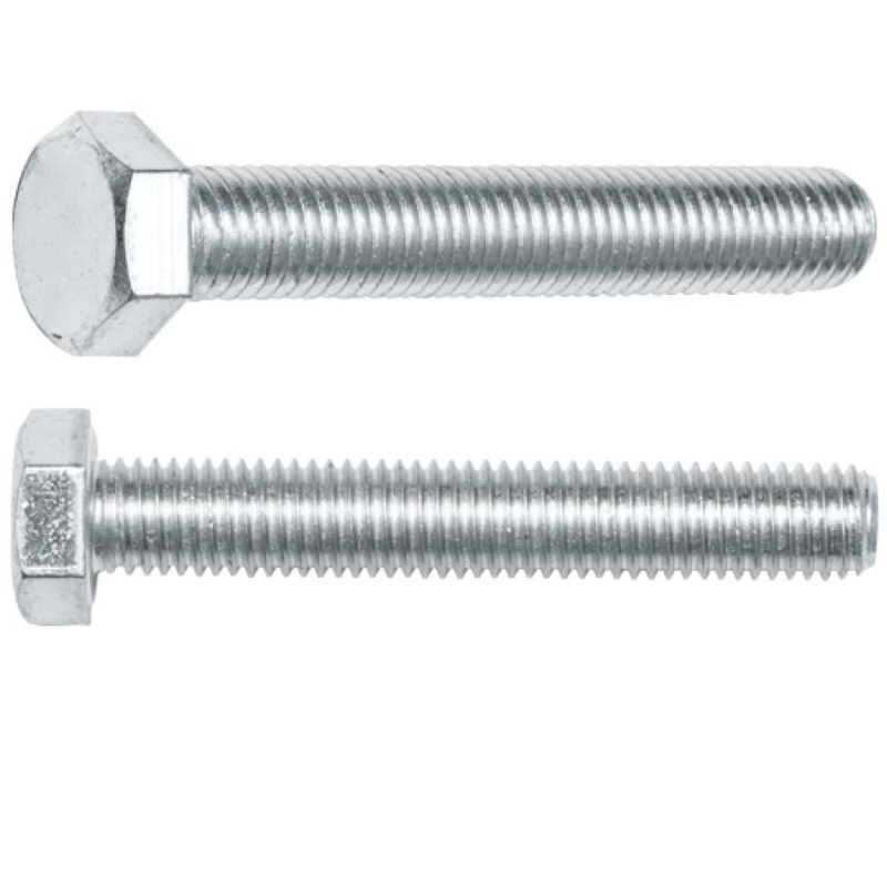 Болт Starfix SM-27543-20, М20х90 мм, шестигранный, цинк, класс прочности 5.8, DIN 933 (20 кг) в Иваново