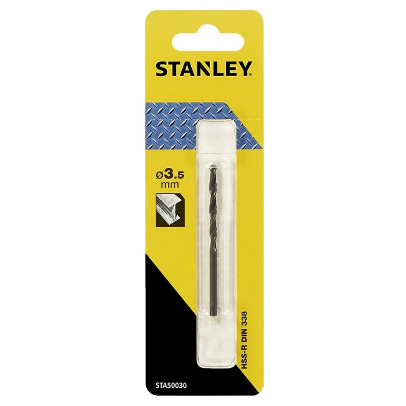Сверло по металлу Stanley STA50030-QZ, HSS-R, 3,5x70x39 мм в Угличе