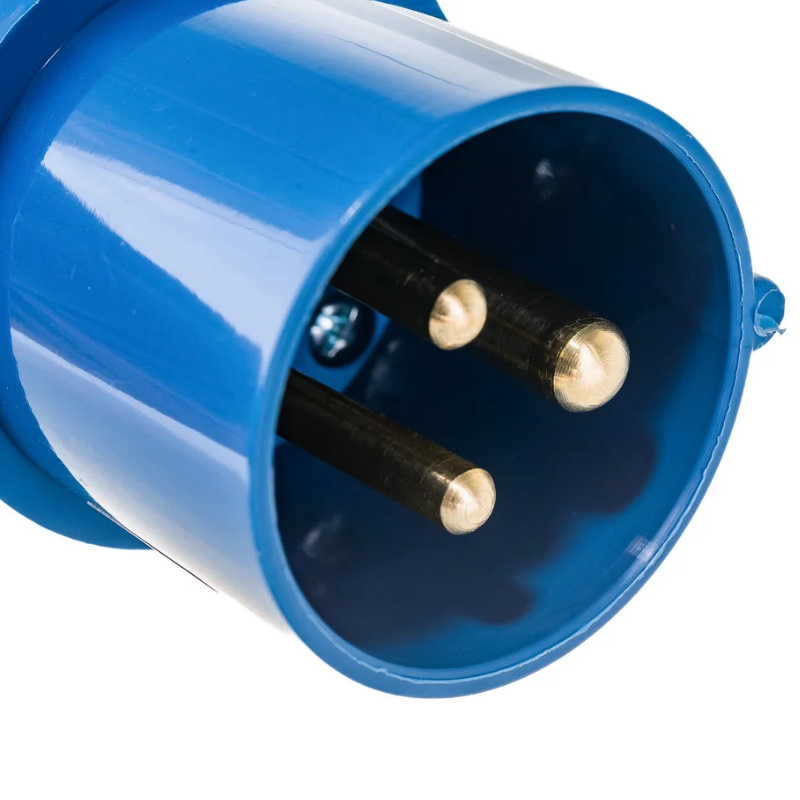 Вилка переносная IEK ССИ-013 PSR01-016-3, 16А-6ч, 220В, 2P+PE, IP44 в Кинешме