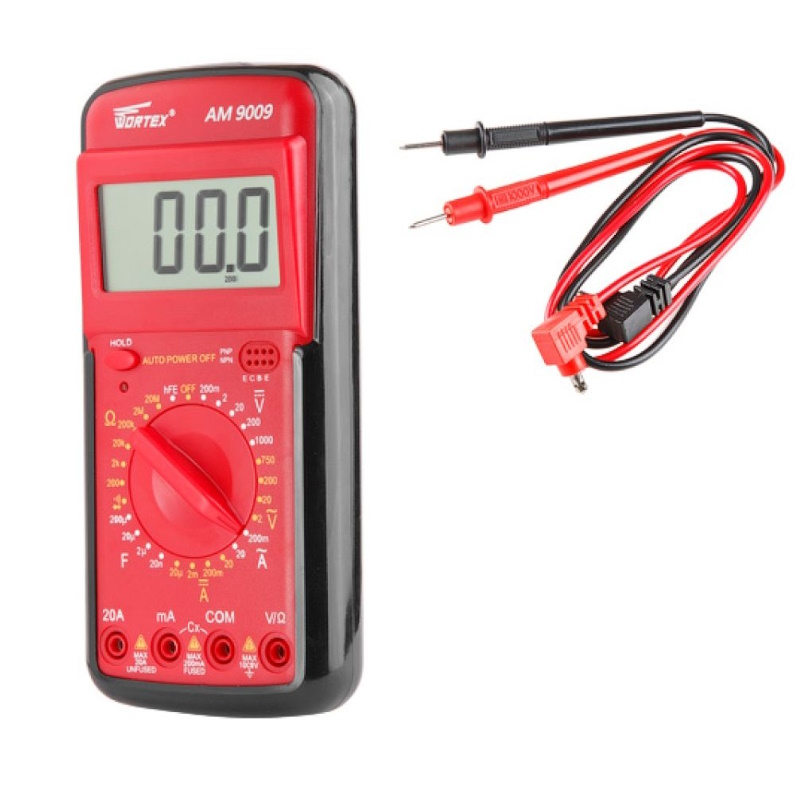 Мультиметр цифровой WORTEX AM 9009 AM9009000014 в Ярославле