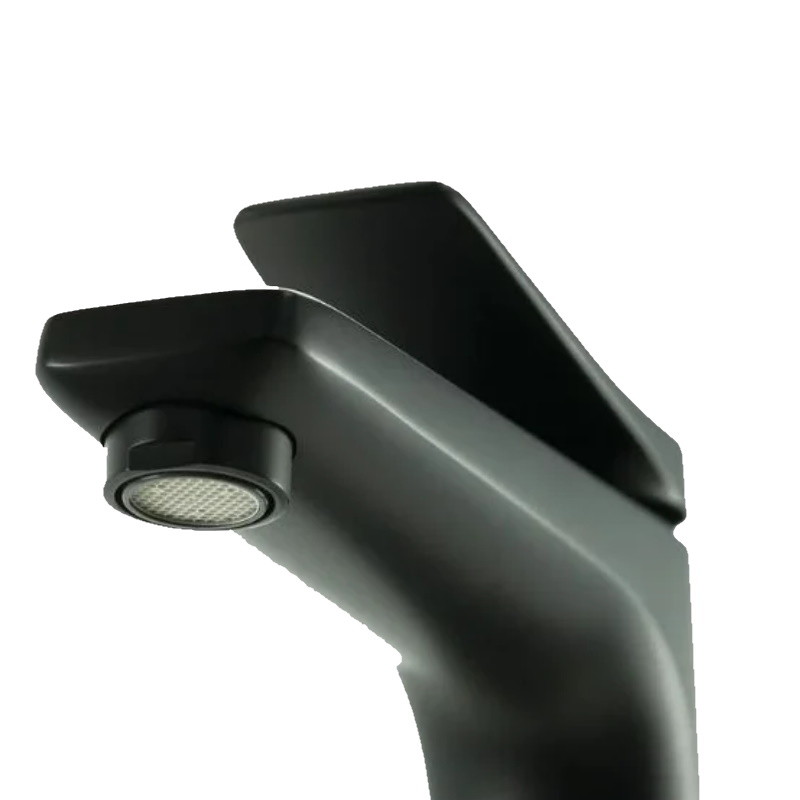 Смеситель для раковины Lemark Bronx LM3737BL (черный матовый)
