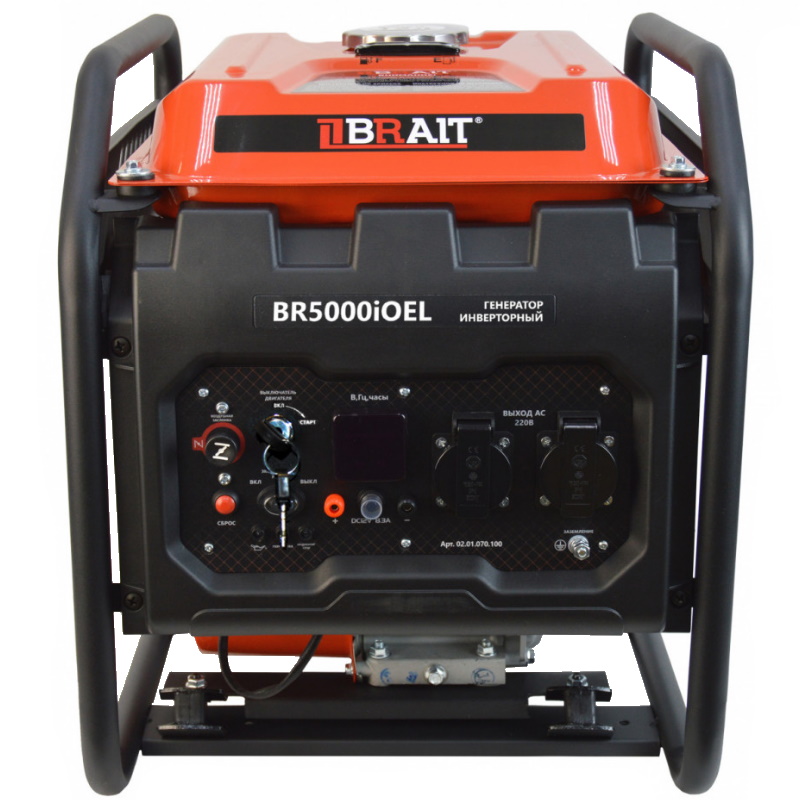 Инверторный генератор Brait BR5000iOEL, 02.01.070.100
