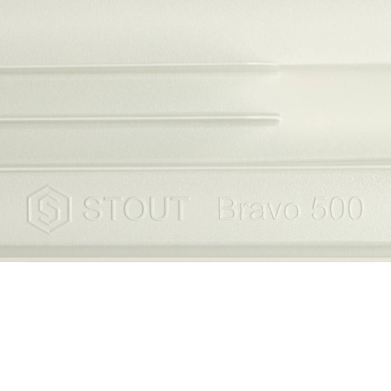 Радиатор алюминиевый Stout Bravo 500 SRA-0110-050010, 10 секций в Переславле