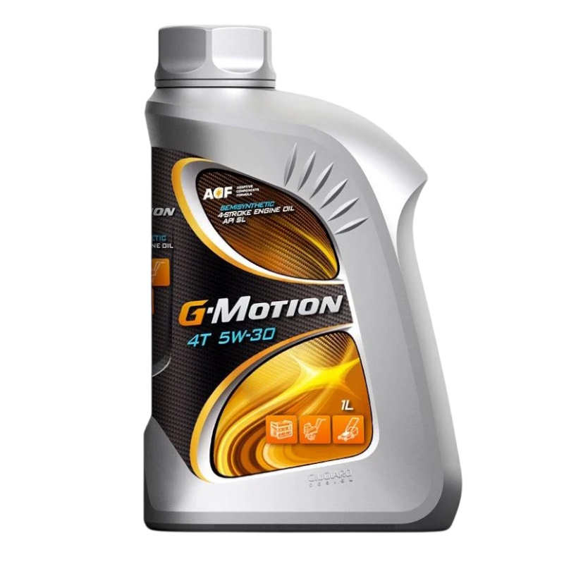Масло для 4t тактного двигателя генератора Gazpromneft G-Motion 4T, 1 л, вязкость 5W-30 в Череповце