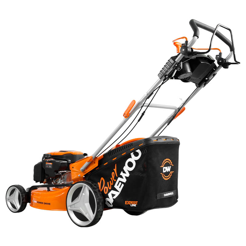 Газонокосилка бензиновая Daewoo DLM 5500SV, 7 л.с., ширина скашивания 54 см, самоходная в Рыбинске