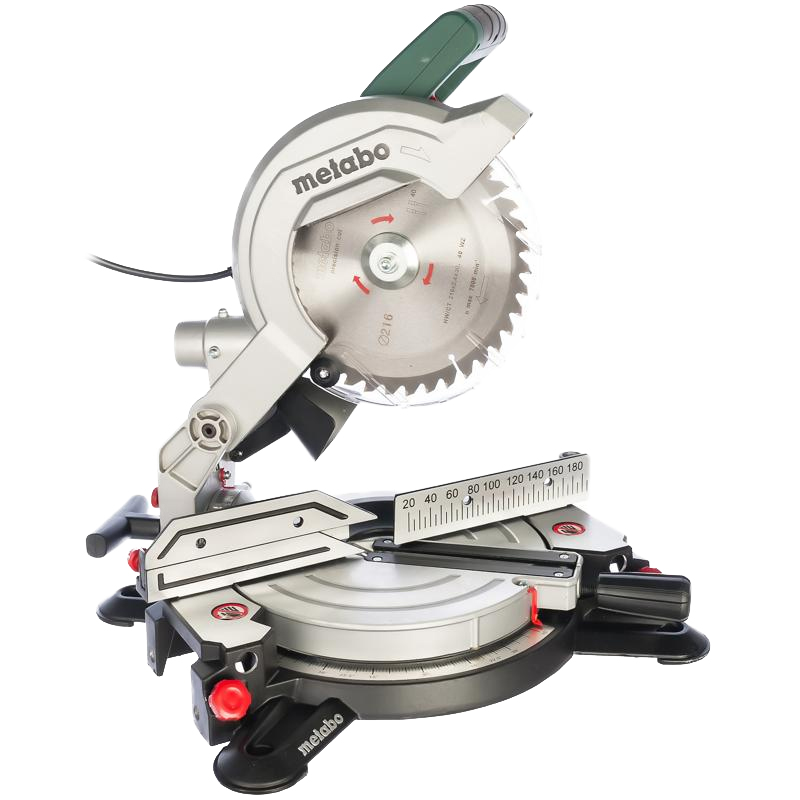 Электрическая торцовочная пила Metabo KS 216 M Lasercut 619216000 (комбинированная) в Туле