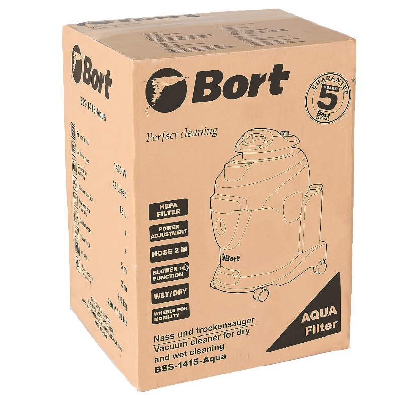 Пылесос с аквафильтром Bort BSS-1415-Aqua 93410174