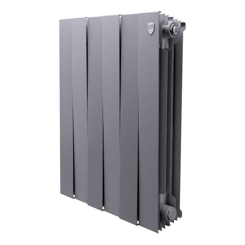 Радиатор Royal Thermo PianoForte 500 Silver Satin НС-1176340, 6 секций