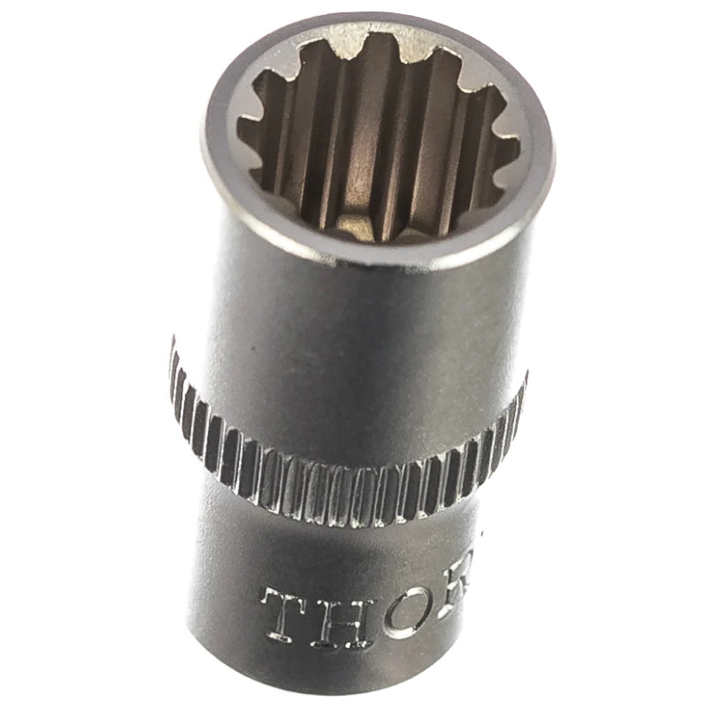 Головка торцевая Thorvik MP01408 MultiProf 052926, 1/4"DR, 8 мм