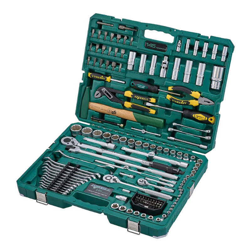 Набор инструментов Арсенал 8899010, 145 предметов (С)