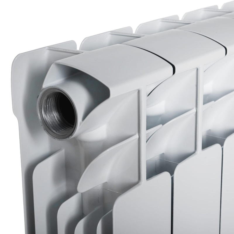Радиатор биметаллический Rifar Base 500, 10 секций, боковое подключение трубы