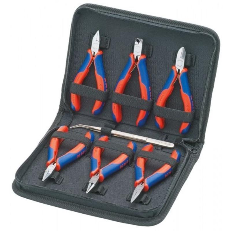 Набор инструментов Knipex KN-002016 для работ с электронными компонентами, 7 предметов в Иваново