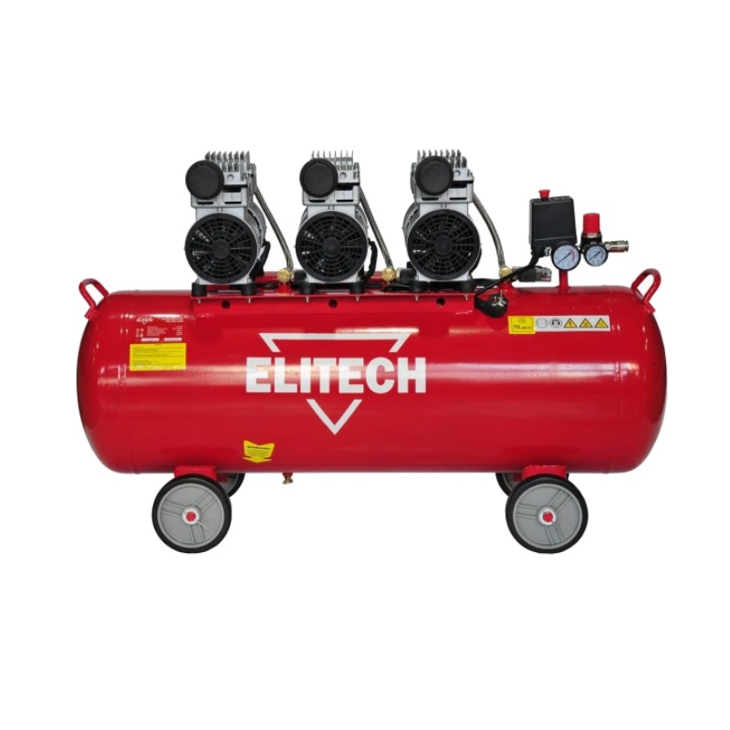 Компрессор коаксиальный безмасляный Elitech КПБ 450/100М 199898