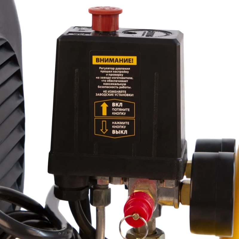 Компрессор воздушный безмасляный Denzel DLC130024 58171 13 кВт 206 лмин 24 л